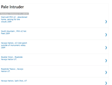 Tablet Screenshot of paleintruder.blogspot.com