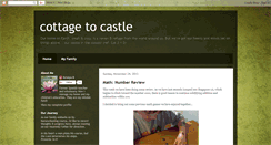 Desktop Screenshot of cottage2castle.blogspot.com