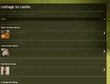 Tablet Screenshot of cottage2castle.blogspot.com