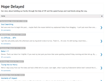 Tablet Screenshot of hopedelayed.blogspot.com