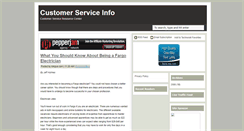 Desktop Screenshot of customer-service-infoz.blogspot.com