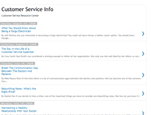 Tablet Screenshot of customer-service-infoz.blogspot.com