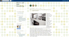 Desktop Screenshot of kitchenandbathremodeling.blogspot.com