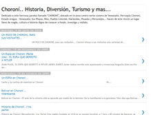 Tablet Screenshot of choronihistorico.blogspot.com