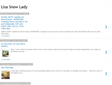 Tablet Screenshot of lisasnowlady.blogspot.com