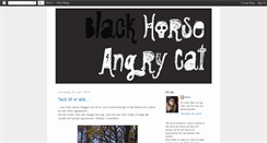 Desktop Screenshot of blackhorseangrycat.blogspot.com