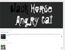 Tablet Screenshot of blackhorseangrycat.blogspot.com