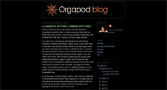 Desktop Screenshot of orgapod.blogspot.com