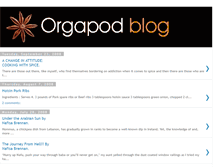 Tablet Screenshot of orgapod.blogspot.com
