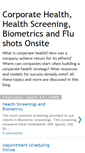 Mobile Screenshot of corporatehealthstrategy.blogspot.com