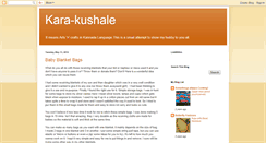 Desktop Screenshot of karakushale.blogspot.com