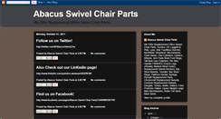 Desktop Screenshot of abacusswivelchairparts.blogspot.com