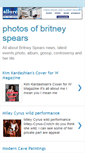 Mobile Screenshot of photos-of-britney-spears.blogspot.com