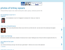 Tablet Screenshot of photos-of-britney-spears.blogspot.com