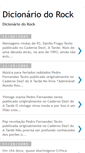 Mobile Screenshot of dicionariodorock.blogspot.com