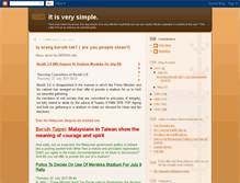 Tablet Screenshot of itisverysimple.blogspot.com