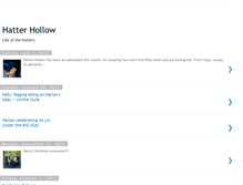 Tablet Screenshot of hatterhollow.blogspot.com