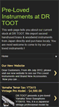Mobile Screenshot of drtootusedinstruments.blogspot.com
