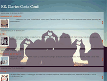 Tablet Screenshot of claricecostaconti.blogspot.com