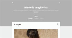 Desktop Screenshot of diariodeimaginerias.blogspot.com