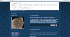 Desktop Screenshot of escalafongrupov.blogspot.com
