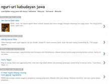 Tablet Screenshot of kabar-jawa.blogspot.com