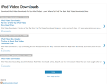 Tablet Screenshot of ipod-videodownloads.blogspot.com