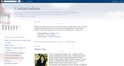 Desktop Screenshot of comunicadoras.blogspot.com