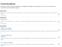 Tablet Screenshot of comunicadoras.blogspot.com