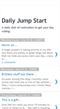 Mobile Screenshot of dailyjumpstart.blogspot.com