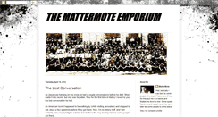 Desktop Screenshot of mattermote.blogspot.com