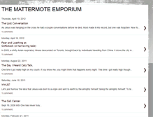 Tablet Screenshot of mattermote.blogspot.com