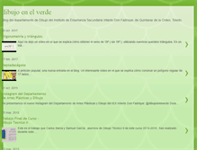 Tablet Screenshot of dibujoenelverde.blogspot.com