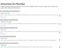 Tablet Screenshot of anonymoussexroundup.blogspot.com