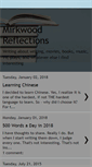 Mobile Screenshot of mirkwoodreflections.blogspot.com