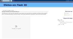 Desktop Screenshot of efeitosemflash.blogspot.com