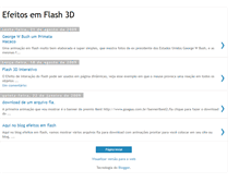 Tablet Screenshot of efeitosemflash.blogspot.com