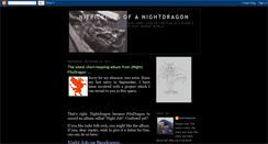 Desktop Screenshot of nitpickingnightdragon.blogspot.com