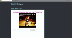 Desktop Screenshot of chrisbrownmusic.blogspot.com