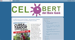 Desktop Screenshot of celobertdelbaixgaia.blogspot.com