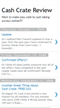 Mobile Screenshot of cash-cratereview.blogspot.com