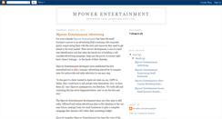 Desktop Screenshot of mpowerentertainment.blogspot.com