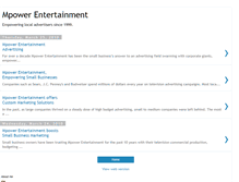 Tablet Screenshot of mpowerentertainment.blogspot.com