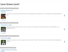 Tablet Screenshot of lovegrowinglove.blogspot.com