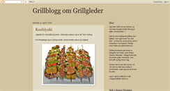 Desktop Screenshot of grillgleder.blogspot.com