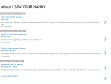 Tablet Screenshot of aboutisawyournanny.blogspot.com