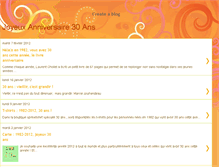 Tablet Screenshot of joyeuxanniversaire30ans.blogspot.com