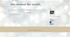 Desktop Screenshot of abc-aroundtheworld.blogspot.com