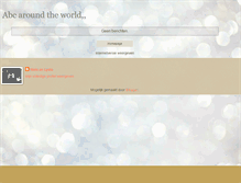 Tablet Screenshot of abc-aroundtheworld.blogspot.com