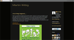 Desktop Screenshot of martinwittig.blogspot.com